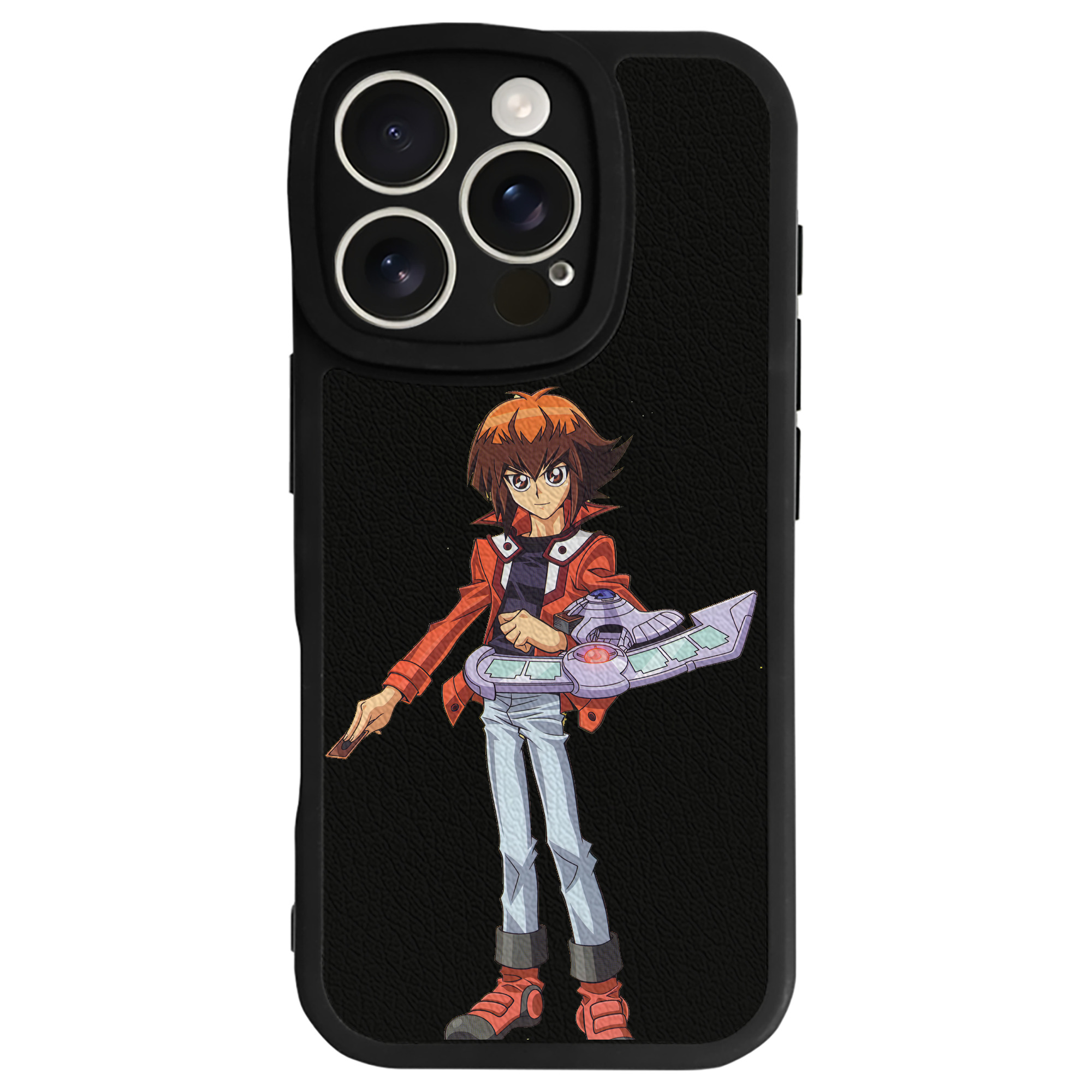遊☆戯☆王 Yu-Gi-Oh! 【iPhone 16シリーズ対応】シリコンスマホケース（レザー調） 材質：シリコン